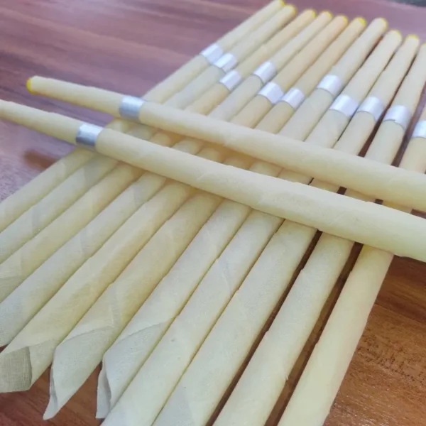 300 Pack Ear Candles - Made With Natural Beeswax